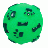 Triol (Триол) Игрушка для собак "Мяч с лапками и косточками", 75мм