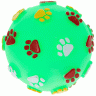 Игрушка для собак  "Мяч-лапки", ПВХ