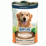 Happy Dog Natur Line (Хэппи Дог) Влажный корм для собак Ягненок/Индейка 410гр