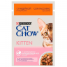 Cat Chow влажный корм для котят Индейка и кабачки 85гр