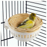 Гнездо Imac Nido Vimini для птиц, плетеное, ф10 х 5,5 см