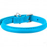 Collar Ошейник  для собак "WAUDOG GLAMOUR" круглый голубой