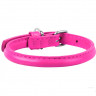 Collar Ошейник  для собак "WAUDOG GLAMOUR" круглый розовый