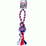 Triol (Триол) Игрушка для собак Капитан Америка "Веревка и мяч" 70/350мм