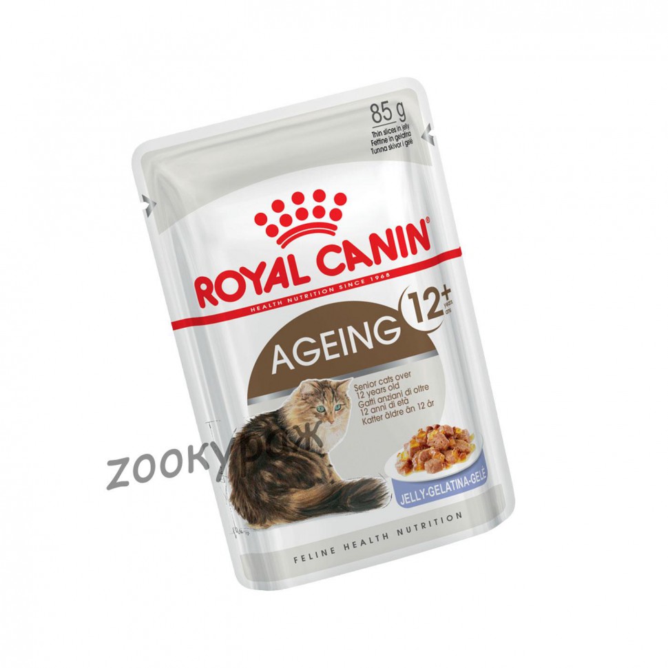 Royal Canin Эйджинг 12+ влажный корм для кошек старше 12 лет в желе