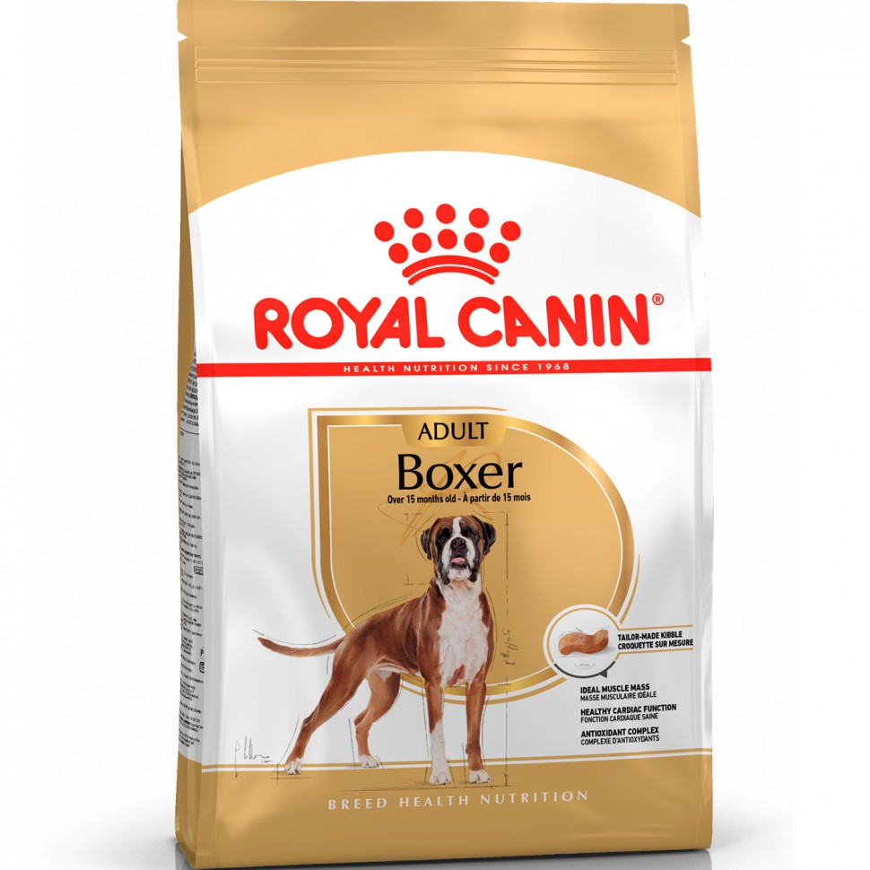 Royal Canin Boxer Adult сухой корм для собак породы Боксер