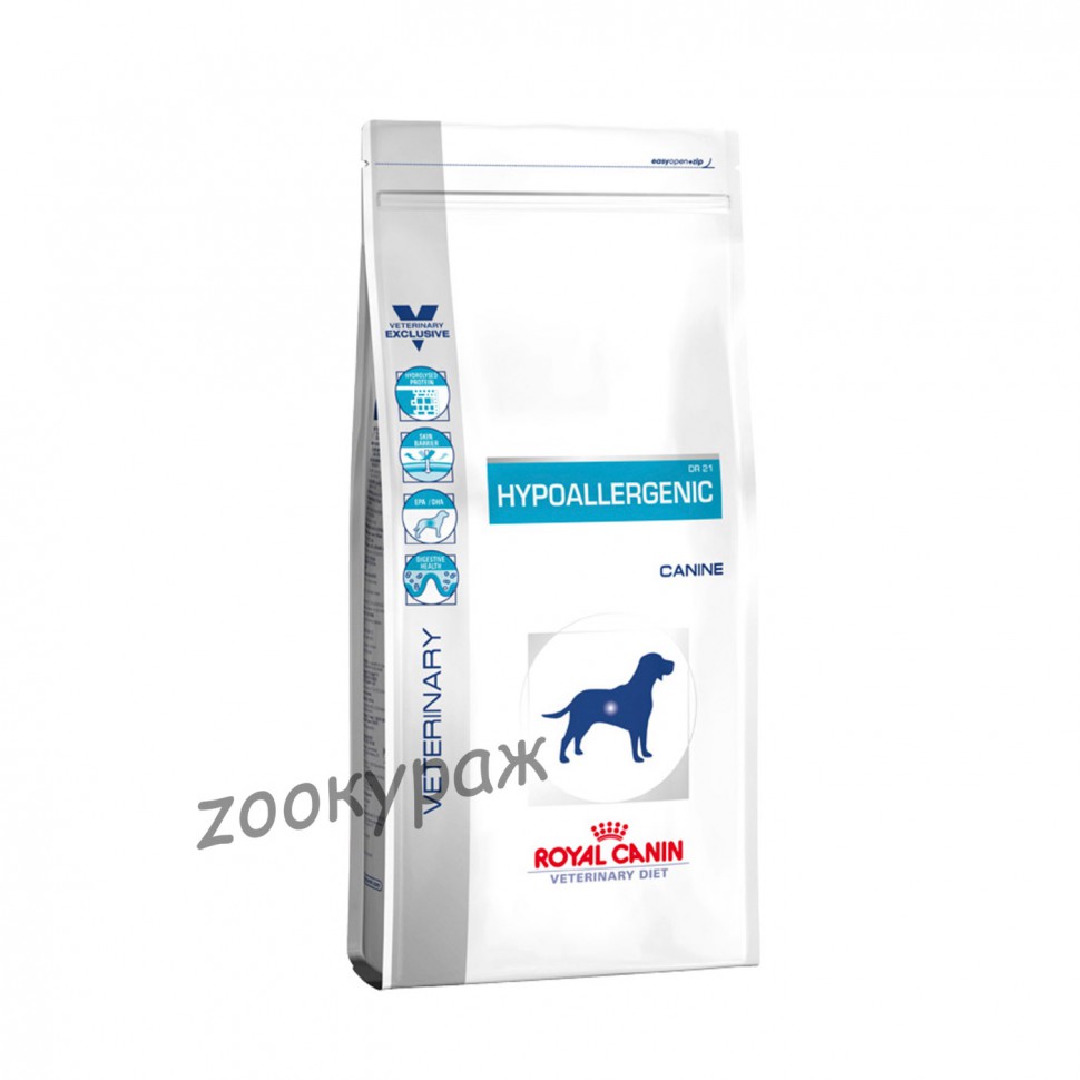 Royal Canin Hypoallergenic корм для собак при аллергии 7кг