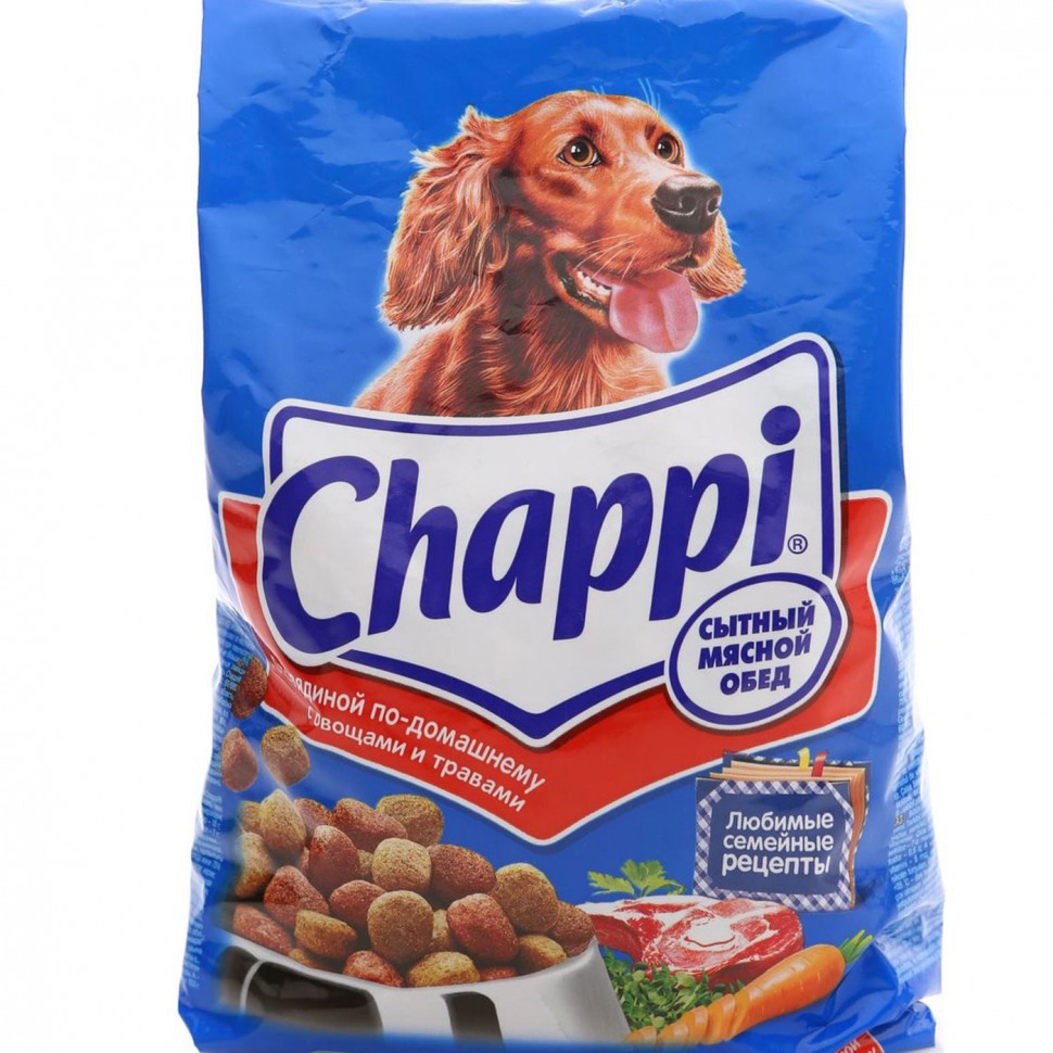 Chappi сухой корм для собак с Говядиной