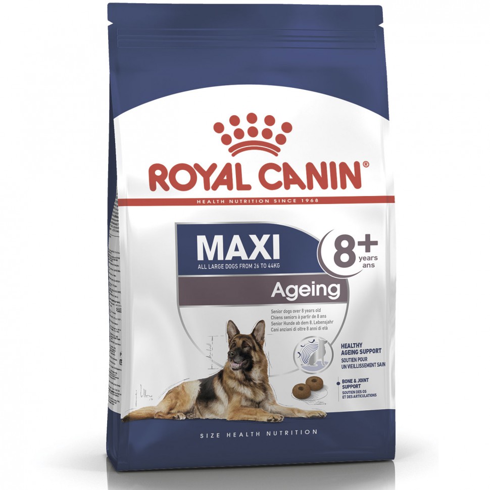 Royal Canin MAXI Ageing 8+ Сухой корм для крупных стареющих собак в возрасте 8 лет и старше