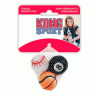Kong Игрушка д/собак Kong Air Sport "Теннисный мяч" очень маленький (упаковка 3 шт цветные ) штучно