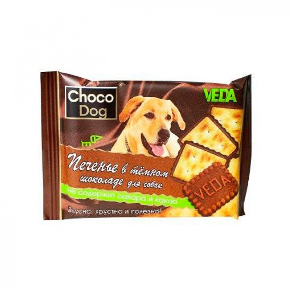 Choco Dog печенье в темном шоколаде 30гр