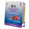 Brit Premium (Брит Премиум) воздушный паштет для собак мини пород с Ягненком, 100г