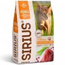 Sirius (Сириус) сухой полнорационный корм для стерилизованных кошек Утка и клюква
