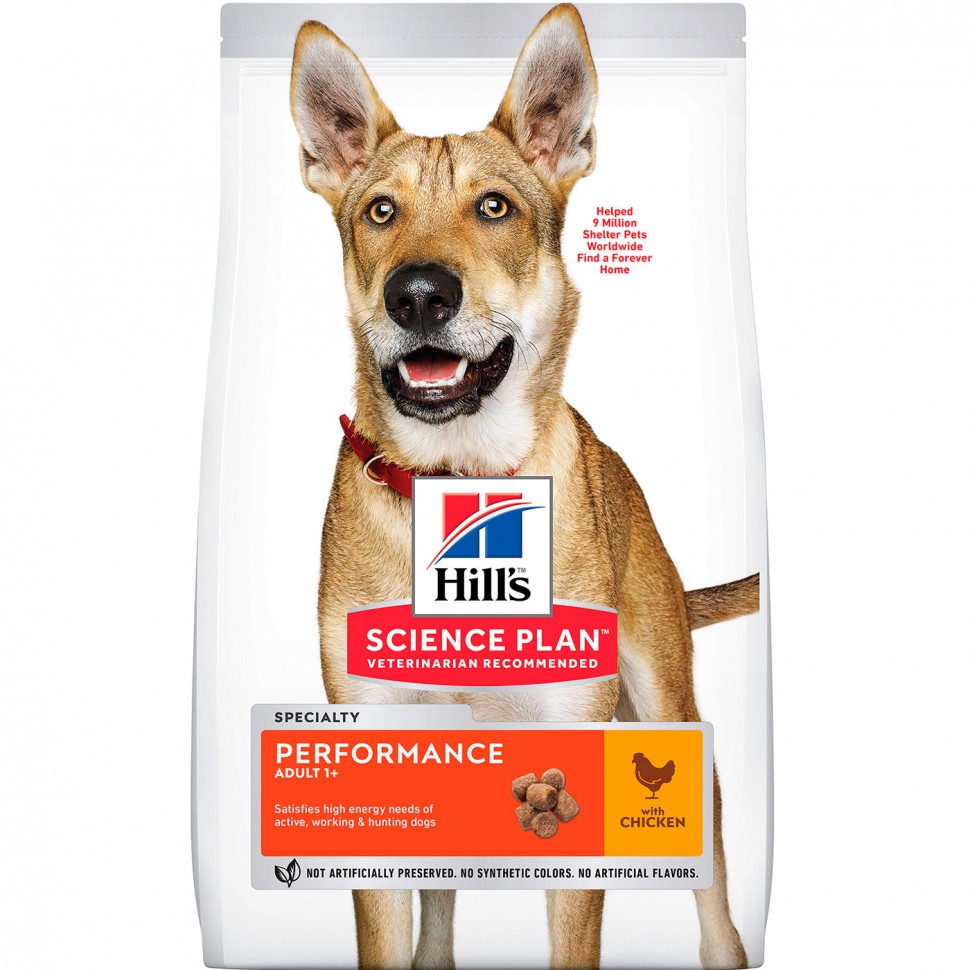 Hill's SP Canine Adult Performance д/соб активных Курица