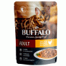 Mr.Buffalo (Баффало) Влажный корм для взрослых кошек с Цыпленком в соусе 85г