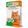 ИН-АП капли против всех экто - и эндопаразитов для кошек всех пород, 1 мл