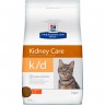 Hill's PD Feline k/d сухой корм для кошек с патологиями почек Курица