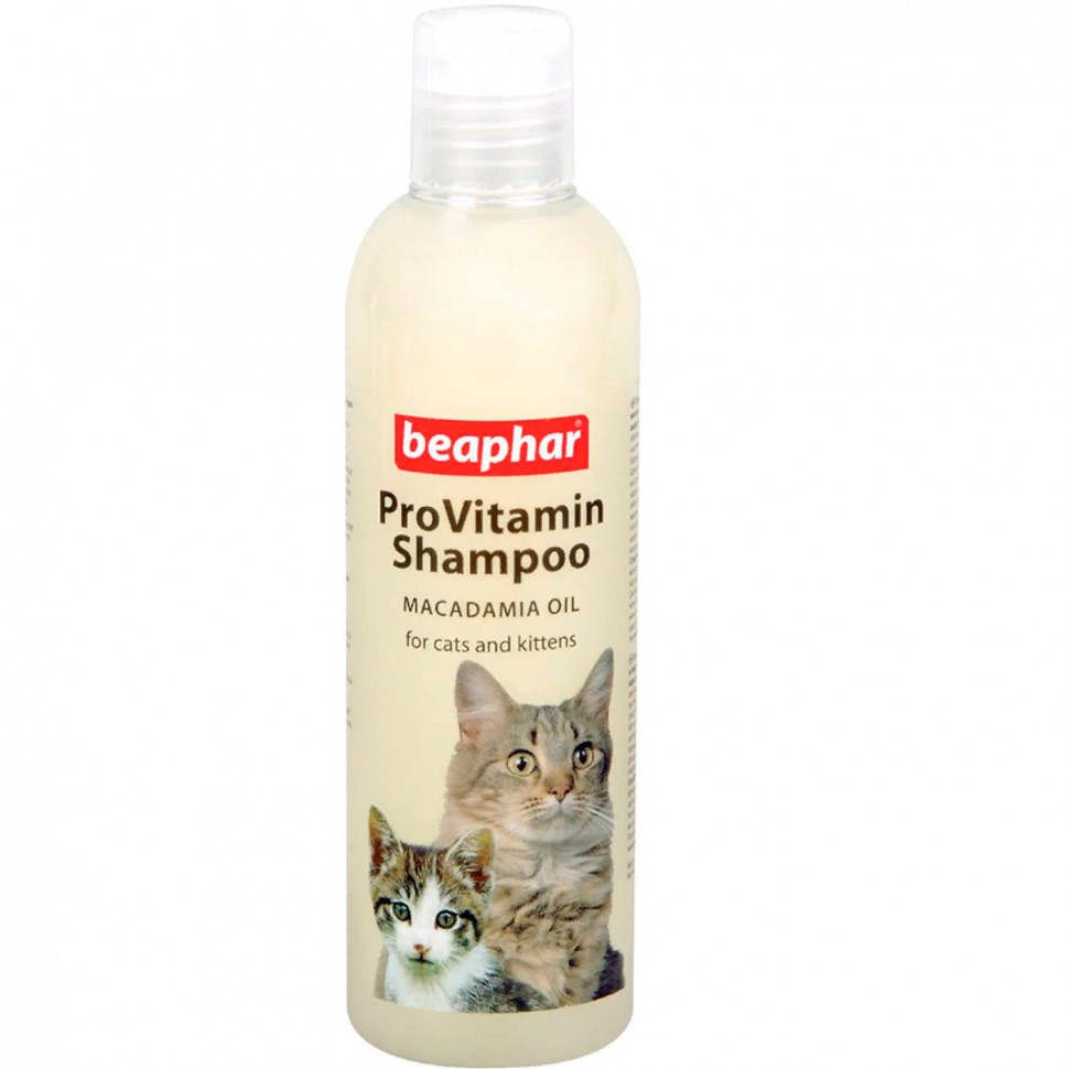 Beaphar Шампунь для кошек с маслом макадамии для чувствительной кожи