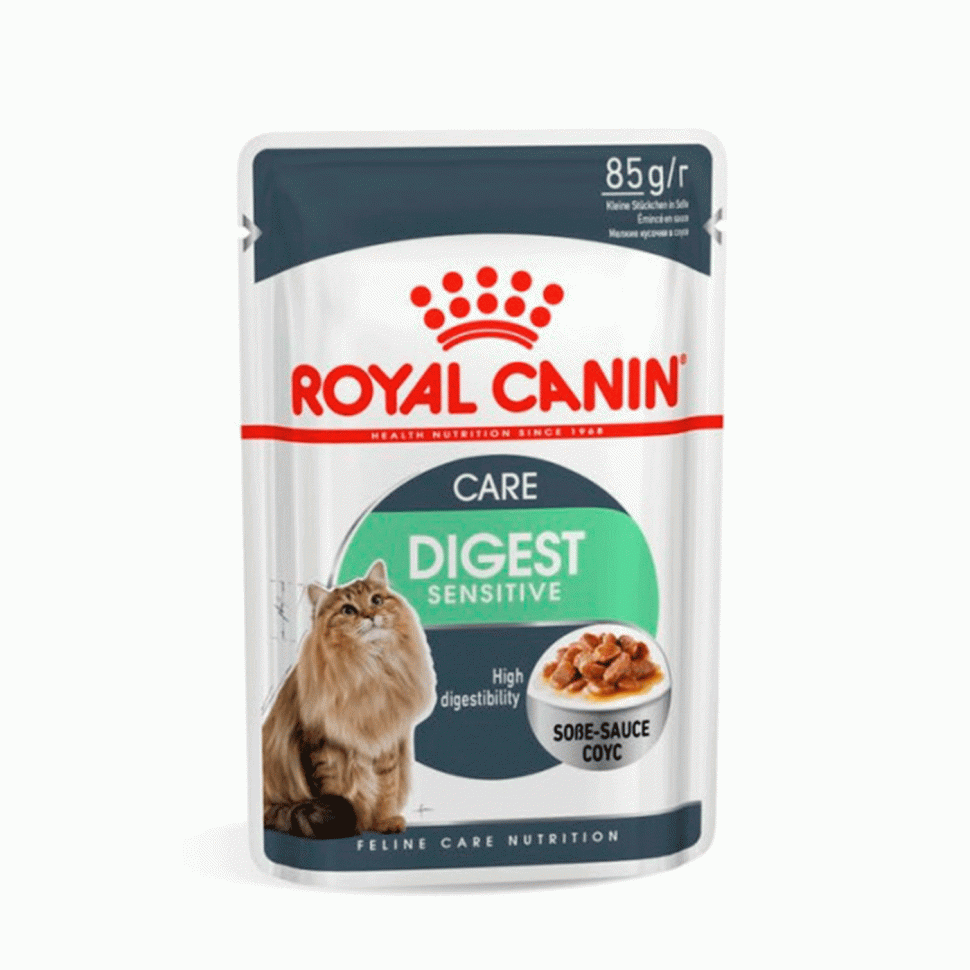 Royal Canin Дайджест Инстинктив паштет 85г влажный корм для кошек (Комплект 4шт+1шт)