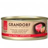 Грандорф консервы 70г для кошек Филе тунца с креветками