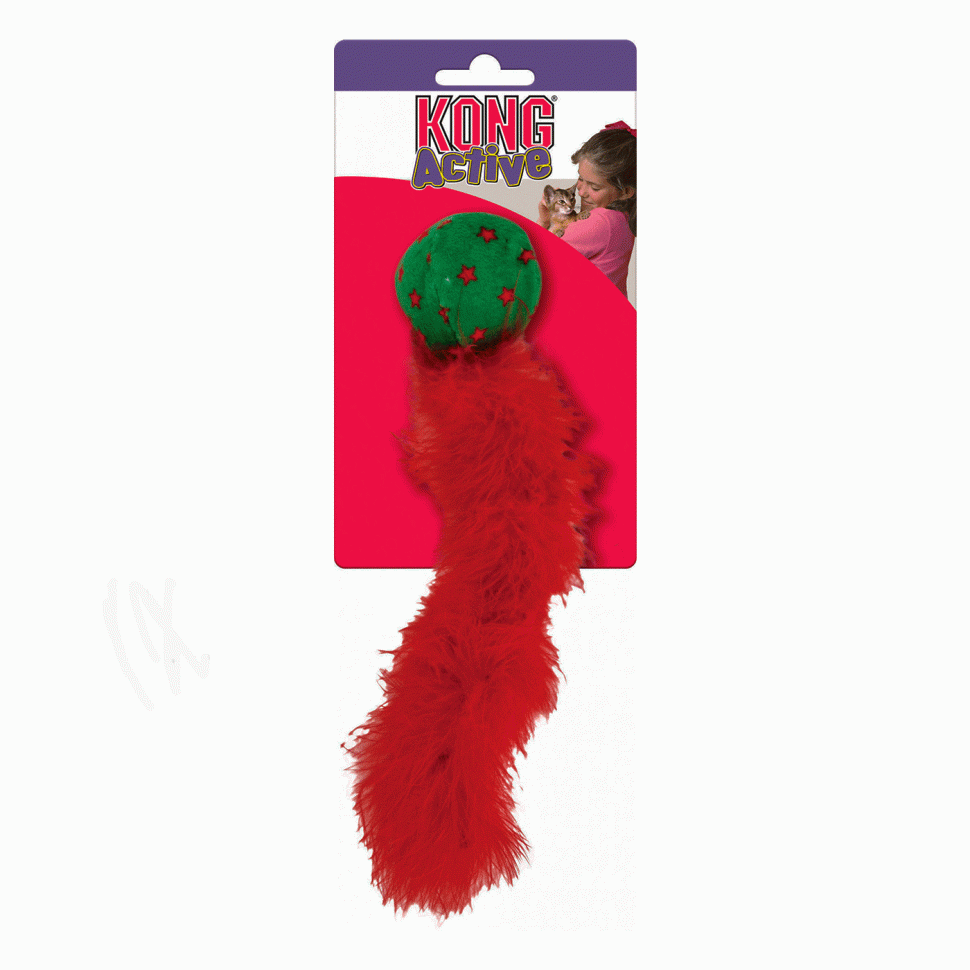 Kong игрушка для кошек "Дикий Хвост", 25 см