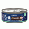 Brit Premium by nature (Брит) Консервы для кошек с чувствительным пищеварением с мясом индейки, 100г