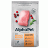 AlphaPet (АльфаПет) Monoprotein сухой корм для взрослых кошек с Индейкой